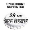 29 MM Oxygen Scavenger Profiled inlay Crown cap unprinted